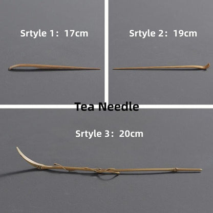 Natural Bamboo Tea Spoon Tea Needle Tea Ceremony Set|Bamboo Tea Accessories