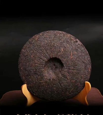2005 Yunnan BanZhangWang cooked Pu'er Tea Cake 357g Ripe puerh Tea Cake