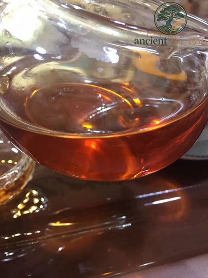 357g 2004 CNNP Zhongcha Wild Arbor Leaves Aged CNNP Pu-erh Tea Raw Pu'er Puer