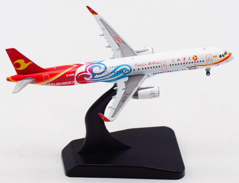 JC Wings Tianjin Airlines for Airbus A321 B-8389 1/400 DIECAST plane Pre-builded