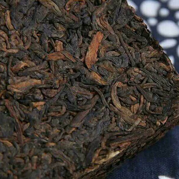 Amber Chun * 2014 Haiwan Bulang Mountain Old Tree Puerh Puer Tea Ripe Brick 250g