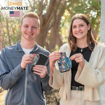 for Iphone 17 Case with Card Holder, Moneymate Wallet Case with Hidden Card Slot