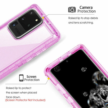 Luxury Clear Case Kickstand Clip Stand Holster Cover For Galaxy S20/ Ultra/ Plus