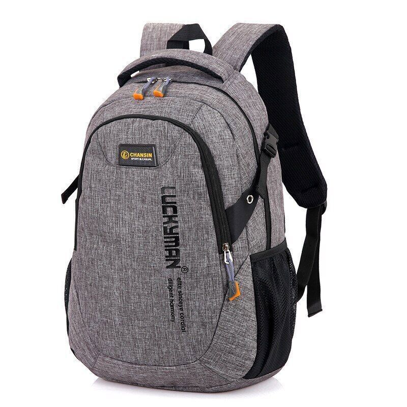 Oxford Laptop Backpack Student College School Bags Man Teenages Computer Men