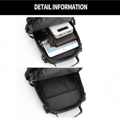 Men Sling Bag Chest Bag Cross Body Handbag Shoulder Pack Sports Travel Backpack