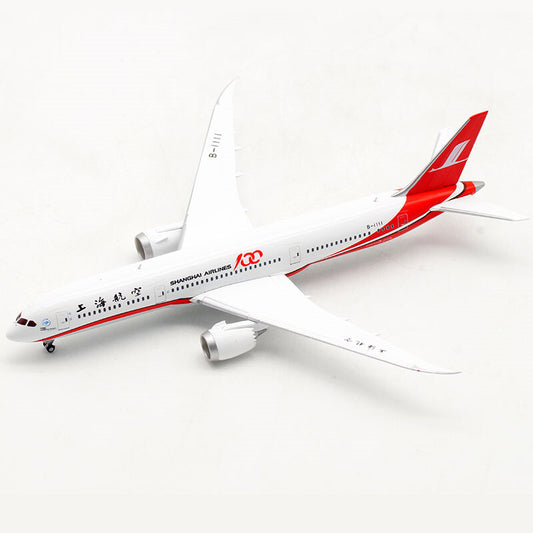 JC Wings Shanghai Airlines for boeing B787-9 B-1111 1/400 Pre-built Model