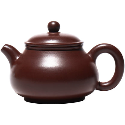 Handmade Tea Pot Pan Pot Marked Chinese Real Yixing Zisha Pot Kungfu Tea Pot New
