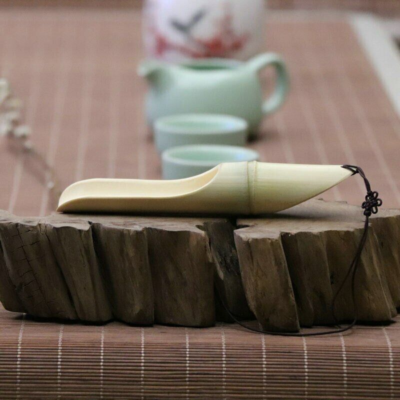 Tea Service Tea Set Scoops Chinese Traditional Natural Ecological Bamboo Spoon