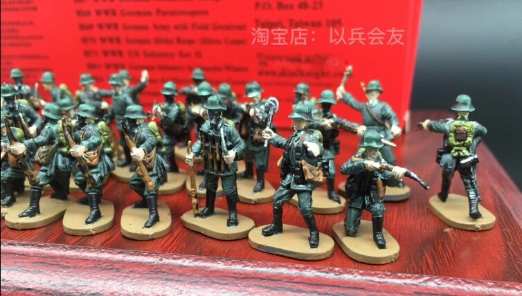 1/72 36Pcs World War I German Soldier Model