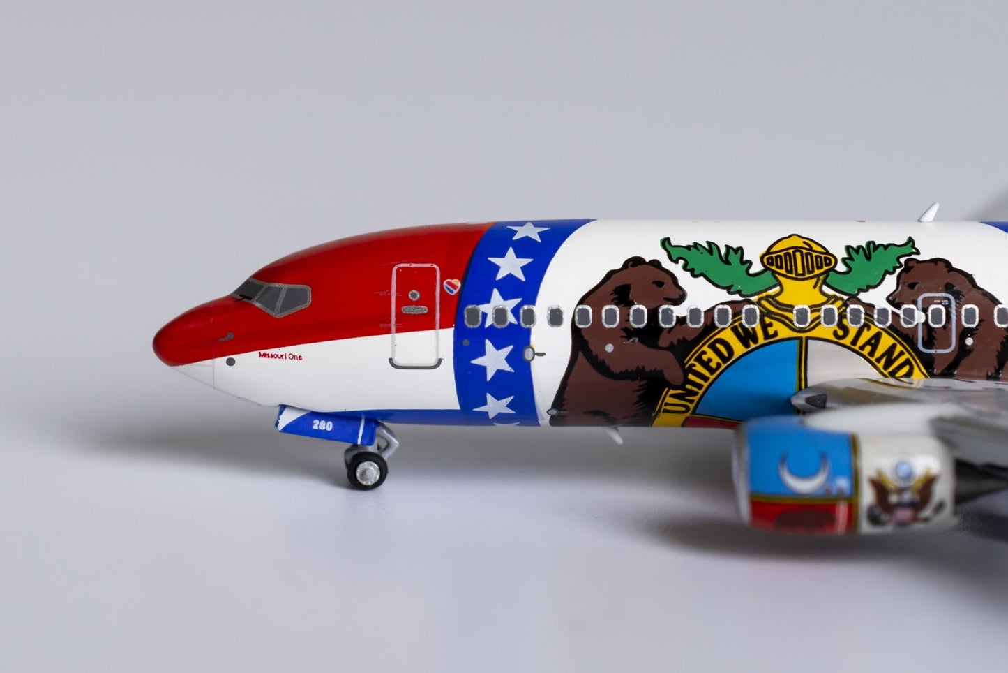 1:400 NGmodels Southwest Airlines B737-700 Passenger Diecast Airplane Model