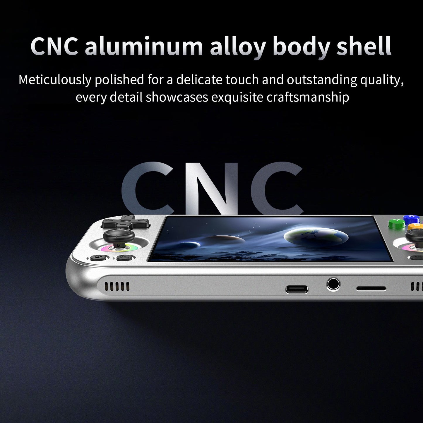 ANBERNIC RG 477M Retro Handheld Game Console Android 14 5300mAh RG477M Gifts 游戏机