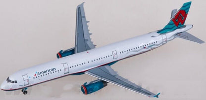 1:400 AeroClassics American AIRBUS A321 Passenger Airplane Diecast Plane Model