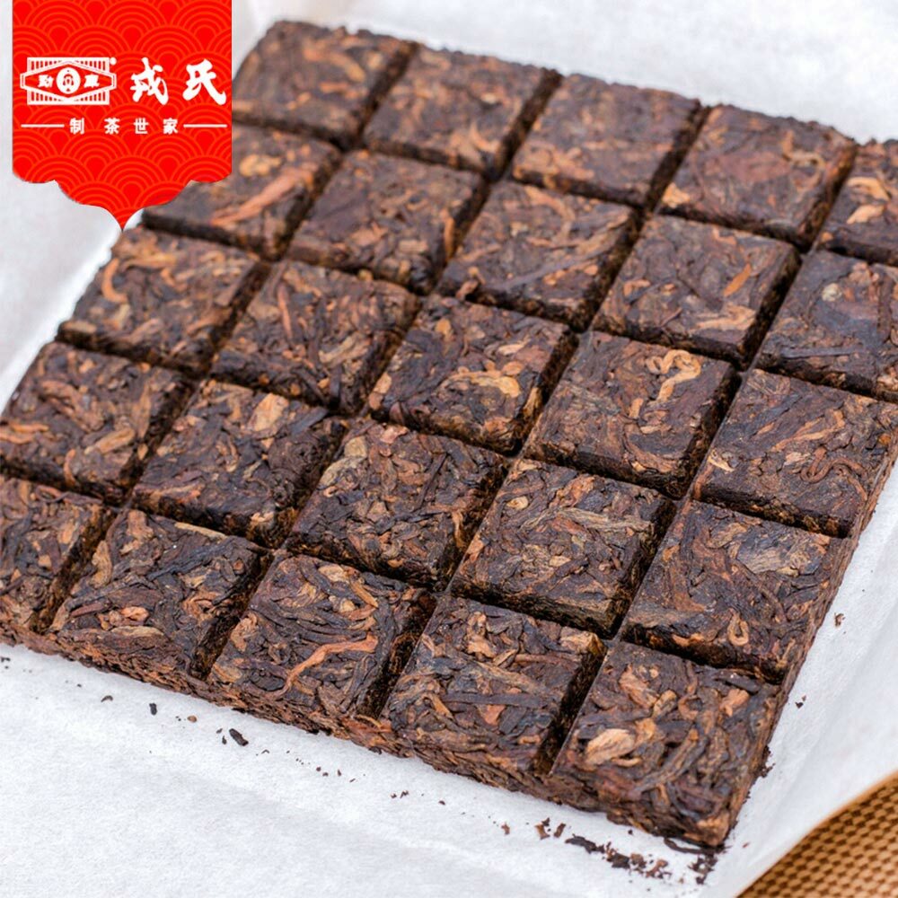 Mengku Rongshi Mu Ye Chun Aged Ripe Pu-erh Tea Brick 100g/3.52oz/3.52oz