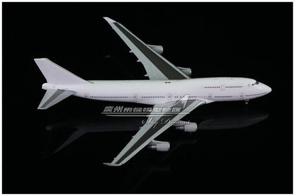 1:400 JC Wings BOEING 747-400 Passenger Blank Airplane Diecast Aircraft Model