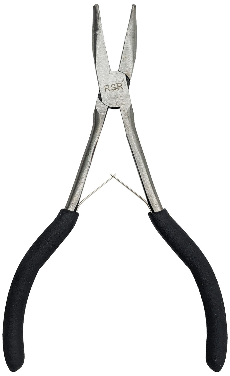 6" Mini Bent Nose Pliers with Smooth Jaws