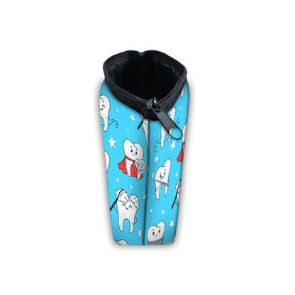 Cartoon Print Cosmetic Case Makeup Bag Organizer Travel Storage Purse 15*13*21CM