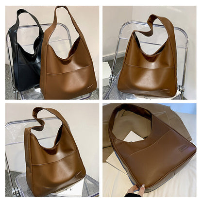 PU Leather Shoulder Bag Messenger Bag Tote Bag Large Capacity Handbags Casual