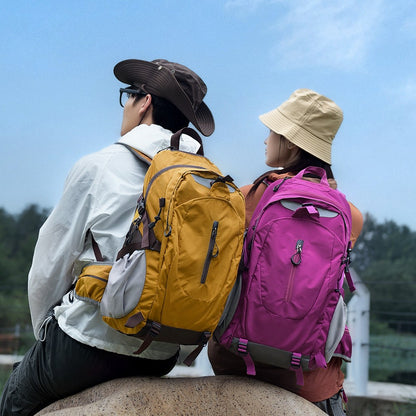 Lightweight Hiking Backpack for Men Women Large Capacity Outdoor Travel Rucksack