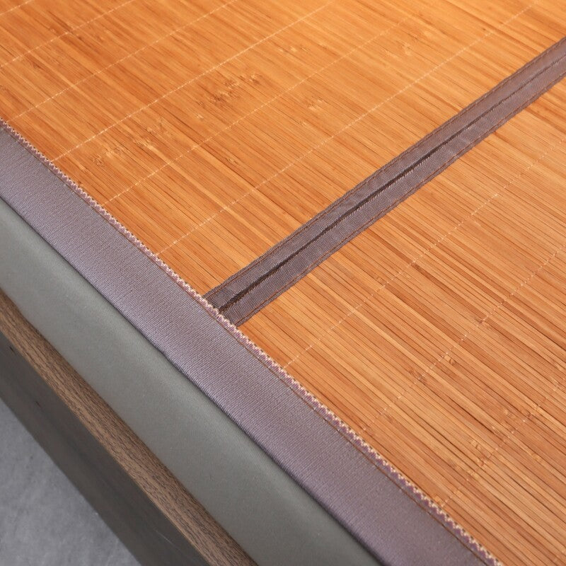 Bamboo Mat Thin Sleeping Mat For Bed Queen King Size Double Faces Folding China