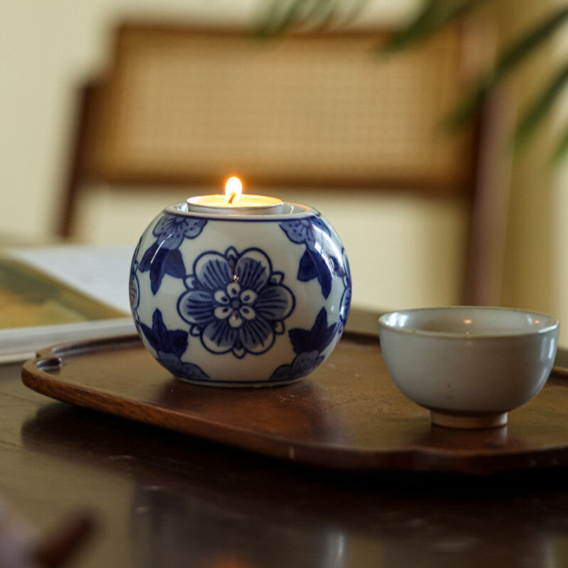 Blue and White Porcelain Ceramic Household Dining Table Desktop Decoration