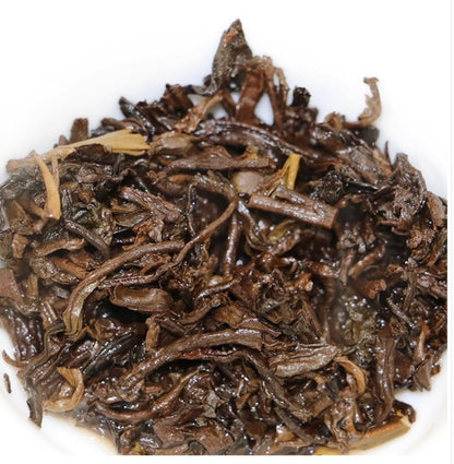 2019 haiwan LAO TONG ZHI Puer Tea Cake,YUNNAN Ripe te zhi Pin 191 Pu erh 普洱 400g