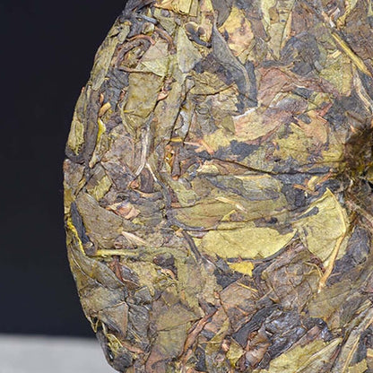 Big Leaf Ancient Tree Golden Leaf Snowy Mountain Yunnan Puerh Tea Tea 357g