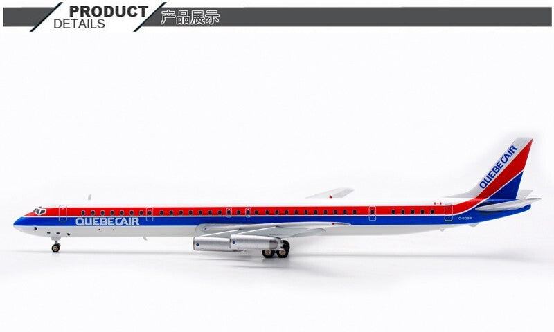 1:200 InFlight QUEBECAIR McDonnell Douglas DC8-63 Passenger Plane Diecast Model