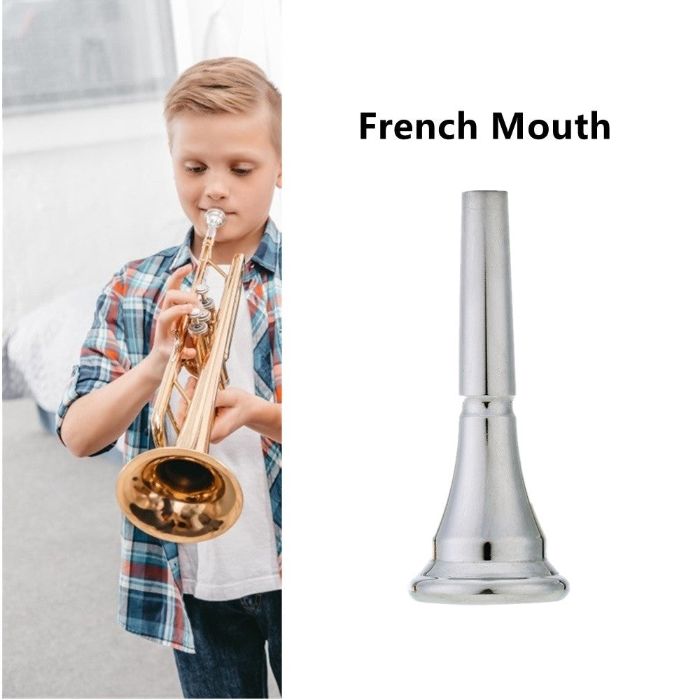 Universal Copper Alloy French Mouth Mouthpiece For Instrument Horn Replacement