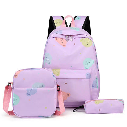 Travel Backpacks Women Backpack Rainbow Kids Schoolbags Girls Student Bookbags