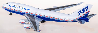 1:200 SQ Wings Boeing B747-400 N747ER Passenger Airplane Diecast Plane Model