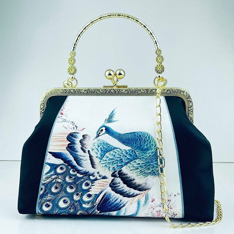 Evening Shell Bags Printing Crossbody Bags Handbags Chain Shoulder Messenger Bag