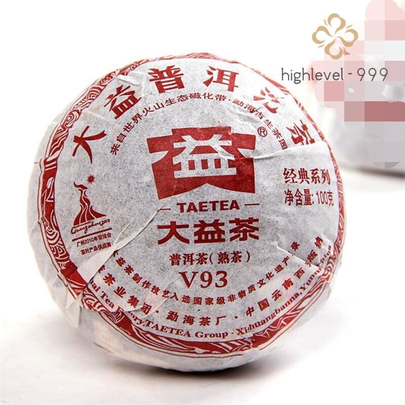 TAETEA V93 * 2010 Yunnan Menghai Dayi Pu-erh Tea Tuo Cha Ripe Puer Pu'er Tuocha