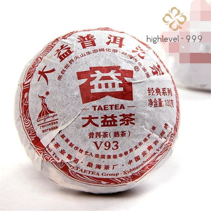 TAETEA V93 * 2010 Yunnan Menghai Dayi Pu-erh Tea Tuo Cha Ripe Puer Pu'er Tuocha