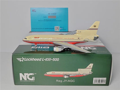 1:400 NG Model Royal Jordanian Lockheed L-1011-500 Passenger Plane Diecast Model