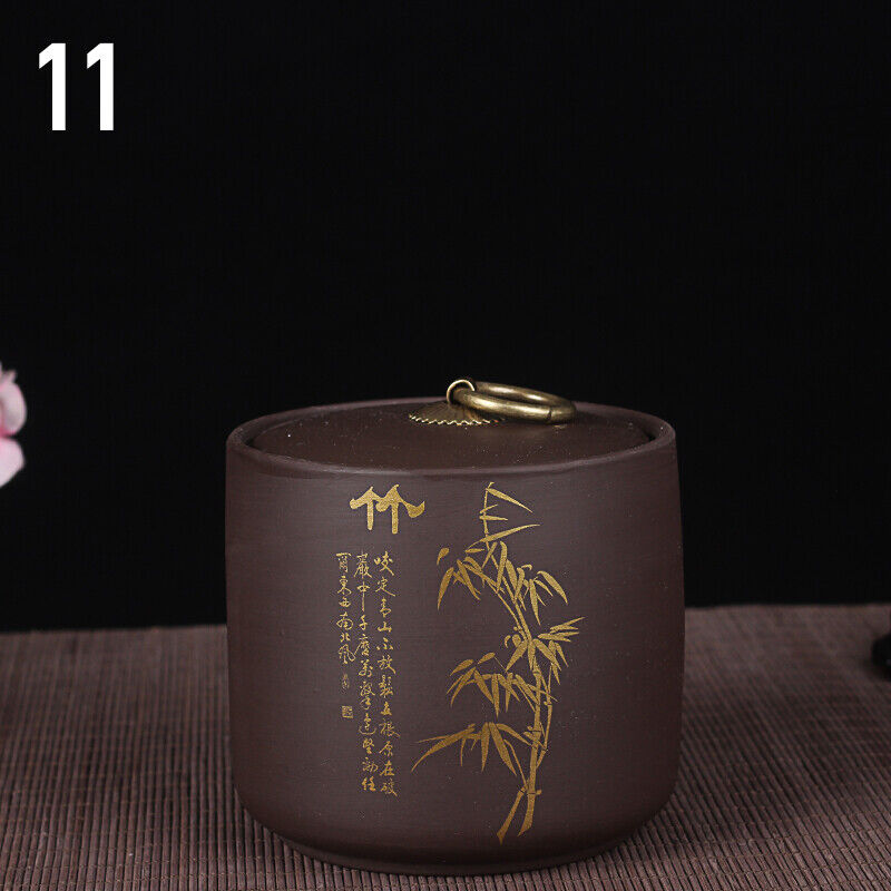 Ceramic Storage Tank Porcelain Moisture-Proof Tea Cans Food Storage Container