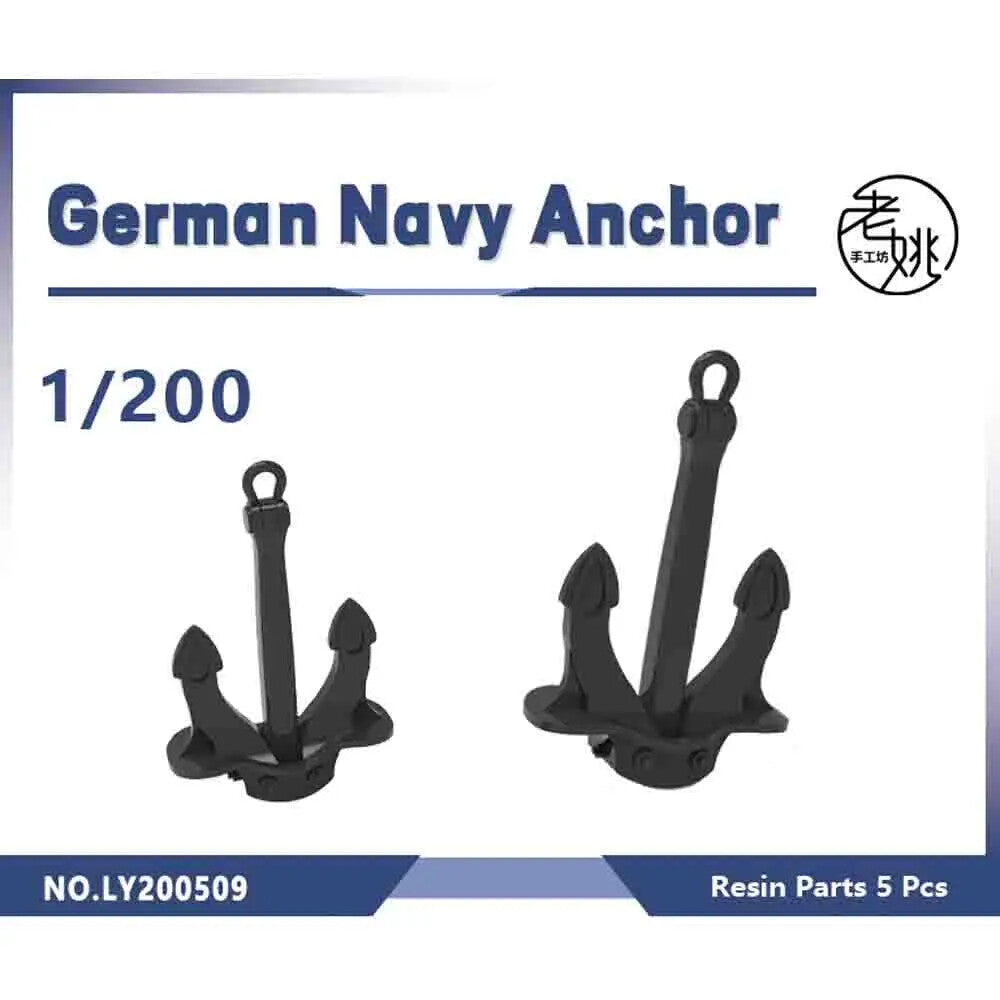 Yao's Studio LY200509 1/200 Model Upgrade Parts German Navy Anchor