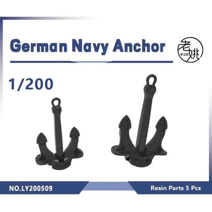 Yao's Studio LY200509 1/200 Model Upgrade Parts German Navy Anchor