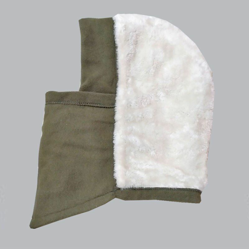 Winter Hat Thermal Fleece Balaclava Hat Hooded Neck Warmer Hiking Scarves Masks