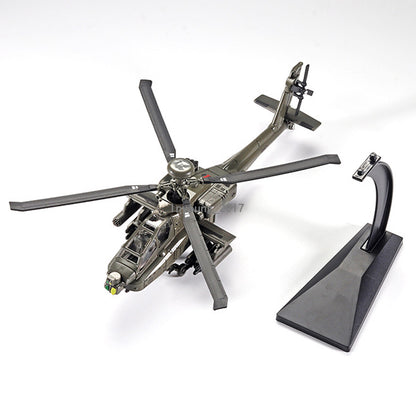 Boeing AH-64 Apache Helicopter Model Diecast Toy Plane Airplane Toys for Boys