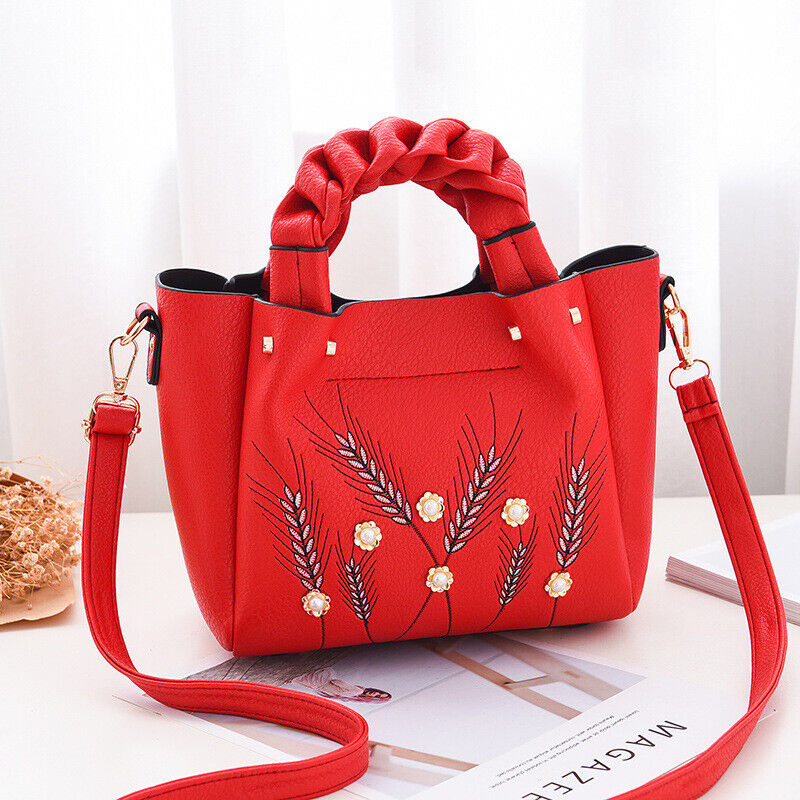 Womens Ladies Casual Handbag Crossbody Purse Satcher Rucksack Messenger Bag Tote