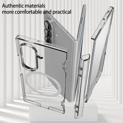 For Samsung Galaxy Z Fold 7 Magnetic Case Shockproof Hinge & Screen Protector