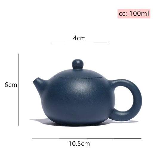 100ml Yixing Customized Handmade Purple Clay Teapots Shaped Infuser Tea Pot