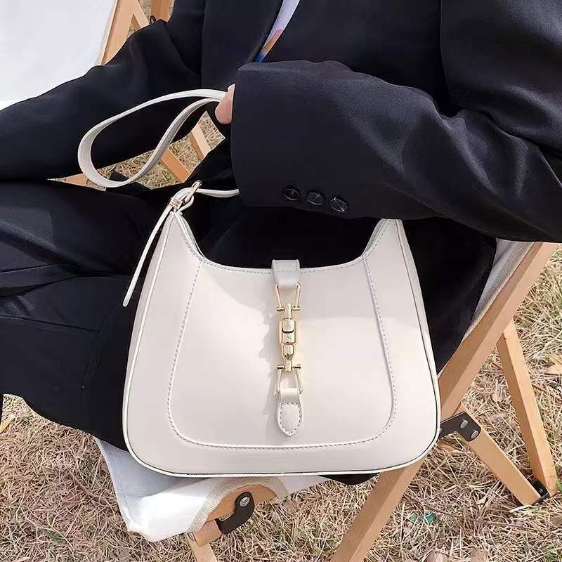 Luxury Purse Handbag Leather Shoulder Crossbody Bag Women Fashion Underarm Bags