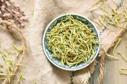 Organic Honeysuckle Dried Herb Lonicera Japonica Herbal Teas Makes A Healthy Tea