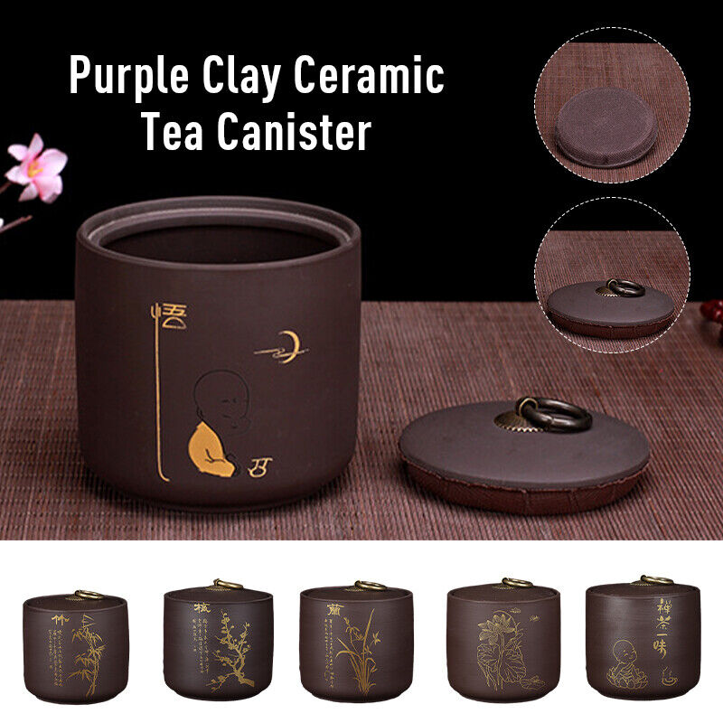 Ceramic Storage Tank Porcelain Moisture-Proof Tea Cans Food Storage Container
