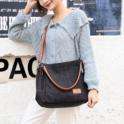 Luxury Bag Shoulder Crossbody Purse Canvas Messenger Purse Handbag Polyester