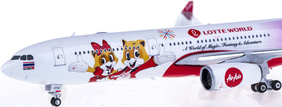1:400 Phoenix Air Asia AIRBUS A330-300 Passenger Airplane Diecast Aircraft Model