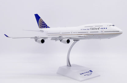 1:200 JC Wings United Airlines B747-400 N118UA Airplane Diecast Plane Model