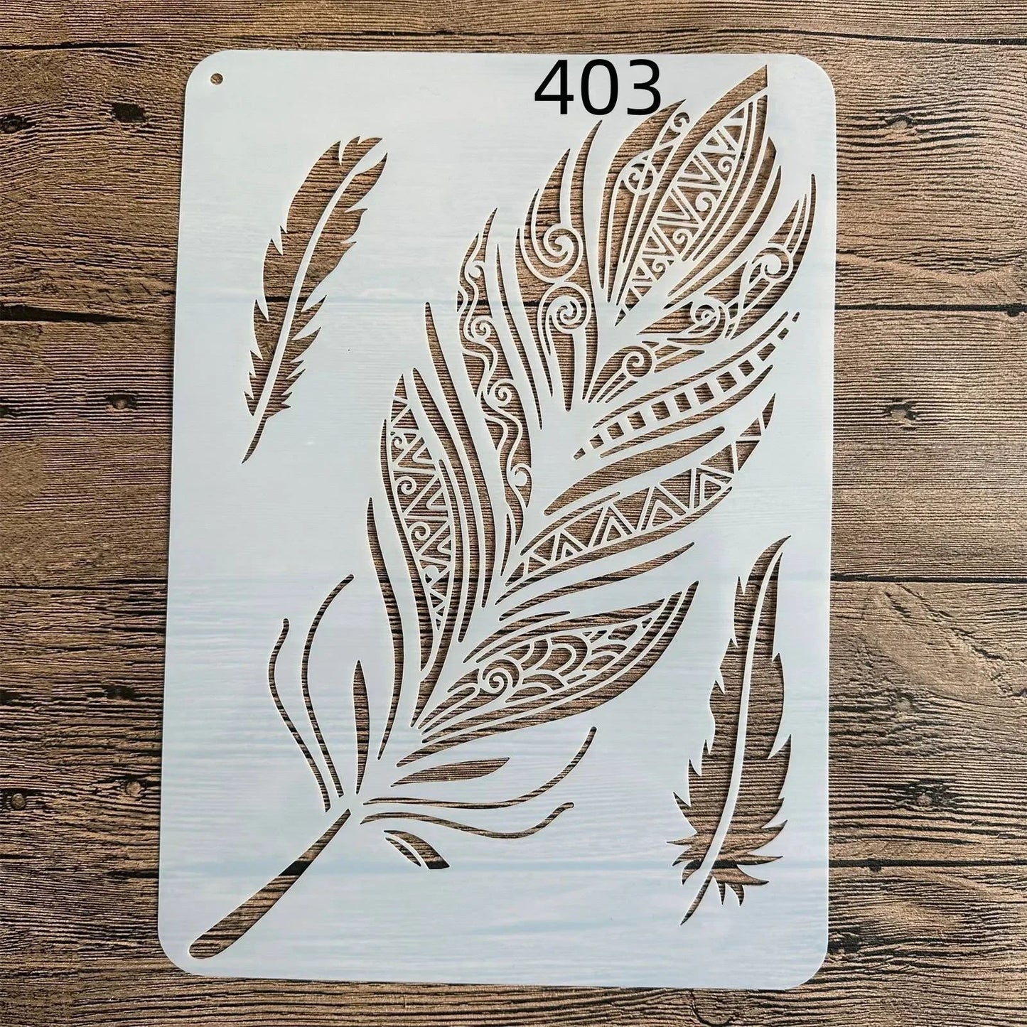 Wall Painting Stencils A4 Plastic Stamp Scrapbook Album Embossing Craft Template