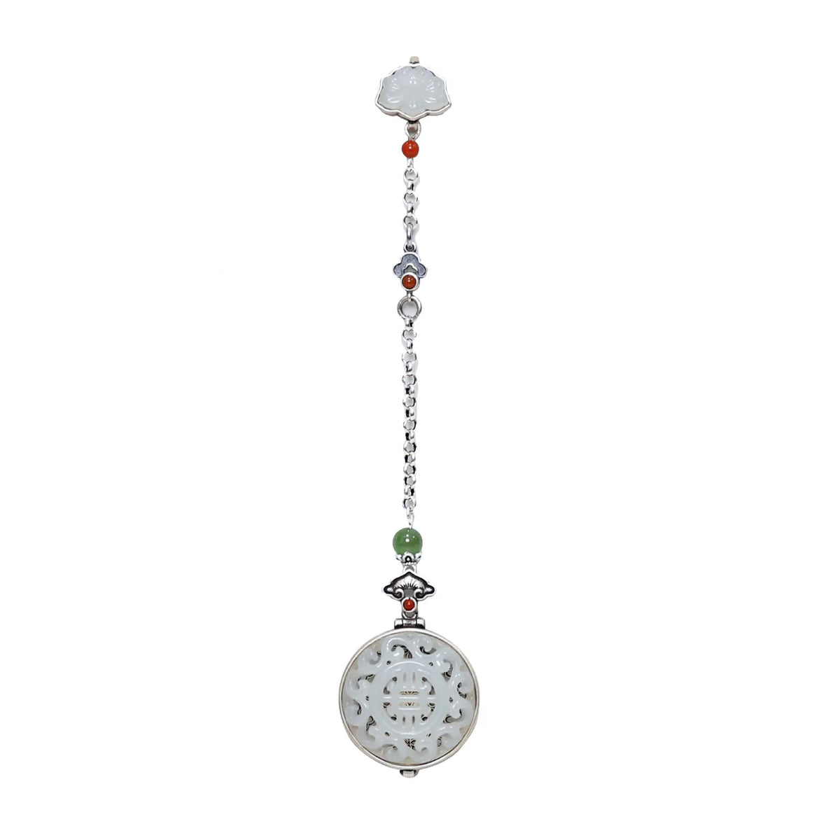 Ruyi Vintage Hanfu Accessories Antique Pendant Necklace Pendant